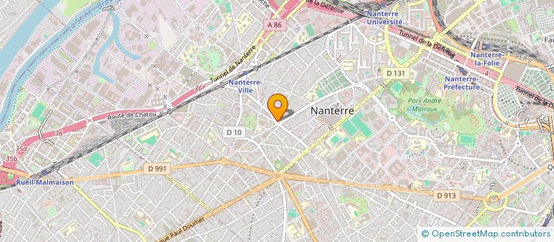 localisation de l'entreprise ELSA AT WORK  NANTERRE