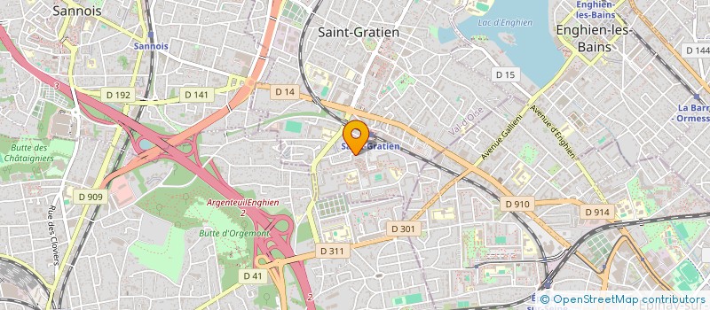 localisation de l'entreprise ELSA COLLECTIF EX MUSULMAN  SAINT-GRATIEN