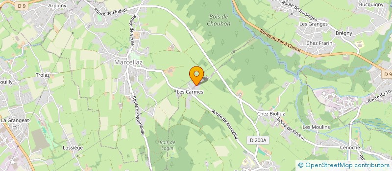 localisation de l'entreprise ELSA-LAURA  MARCELLAZ