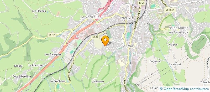 localisation de l'entreprise ELSA MANON  SAINT-CHAMOND