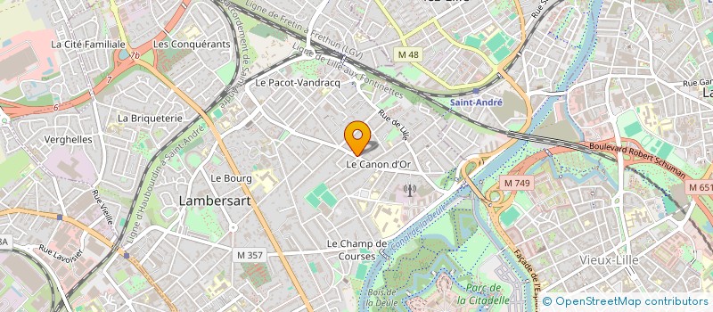 localisation de l'entreprise ELSA PERMIS à LAMBERSART
