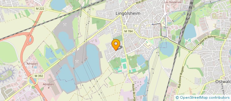 localisation de l'entreprise ELSAAD  LINGOLSHEIM