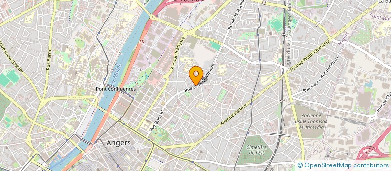 localisation de l'entreprise ELSABELLE à ANGERS