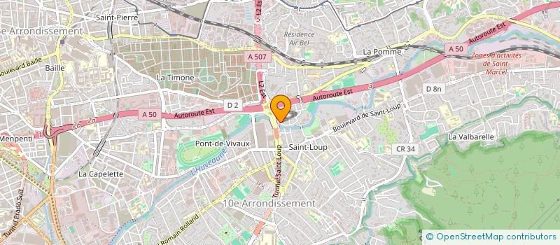 localisation de l'entreprise ELSAPA à MARSEILLE