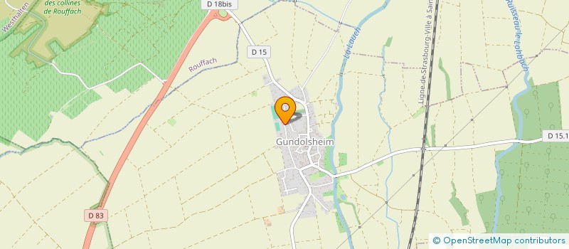 localisation de l'entreprise ELSAPRINT  GUNDOLSHEIM