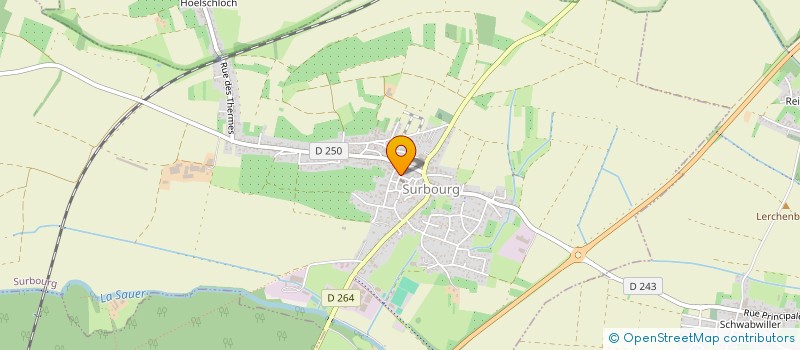 localisation de l'entreprise ELSASS DOG PASSION  SCHNENBOURG