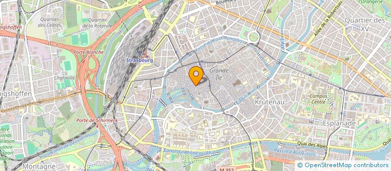 localisation de l'entreprise ELSASS FOOD BY MORITZ à STRASBOURG