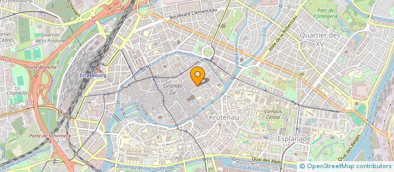 localisation de l'entreprise ELSASS PATRIMOINE  STRASBOURG