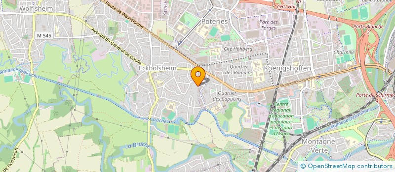 localisation de l'entreprise ELSASS RAIDERS  ECKBOLSHEIM