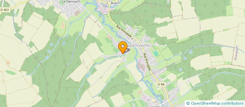 localisation de l'entreprise ELSASS SCHWEITZER KLIKA  ROPPENTZWILLER