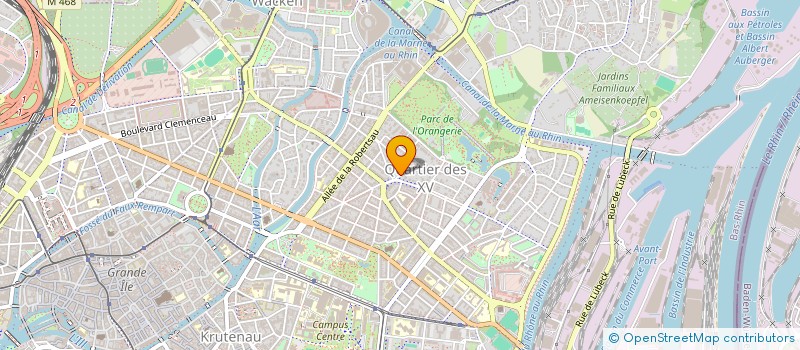 localisation de l'entreprise ELSASS SITTING à STRASBOURG