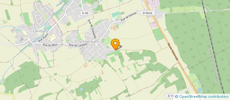 localisation de l'entreprise ELSASS SMART TECHNOLOGY à SCHLIERBACH