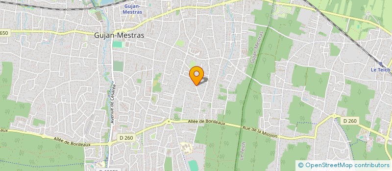 localisation de l'entreprise ELSE  GUJAN-MESTRAS