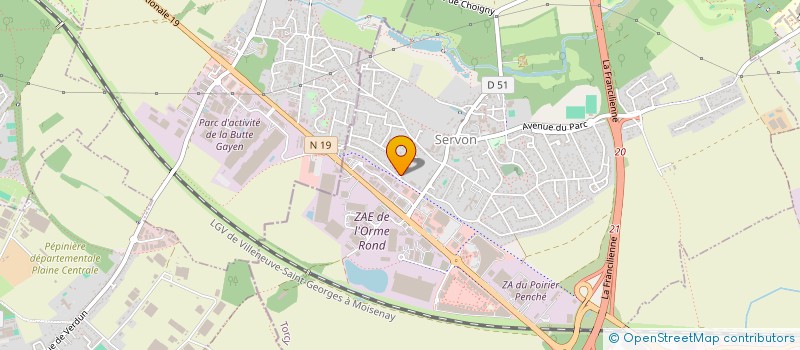 localisation de l'entreprise ELSE  BRIE-COMTE-ROBERT