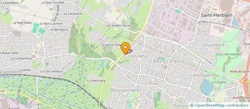 localisation de l'entreprise ELSEBAT à SAINT-HERBLAIN