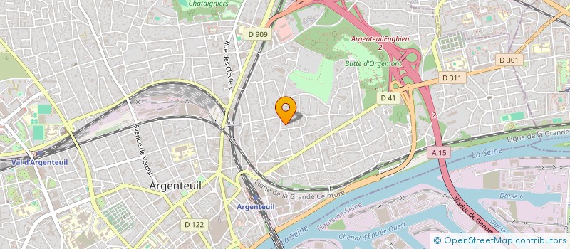 localisation de l'entreprise ELSECARE  ARGENTEUIL