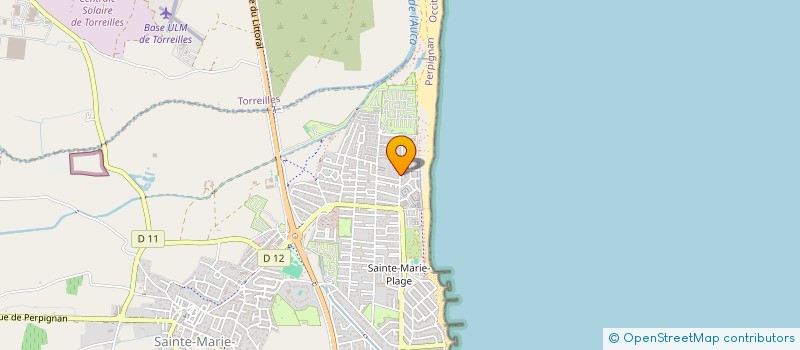 localisation de l'entreprise ELSEME  SAINTE-MARIE-LA-MER