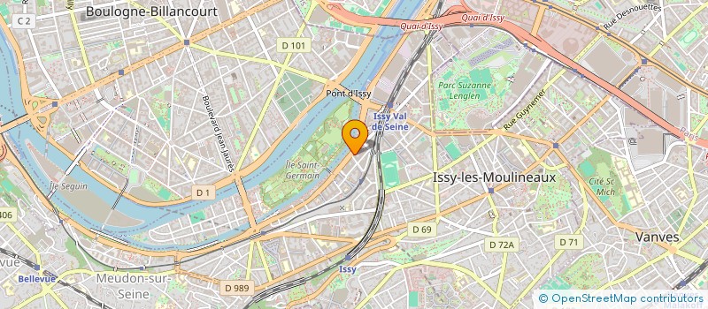 localisation de l'entreprise ELSEVIER MASSON SAS à ISSY-LES-MOULINEAUX