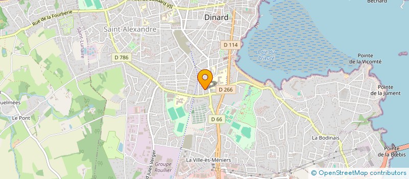 localisation de l'entreprise ELSEWARE EXPERIENCE  DINARD