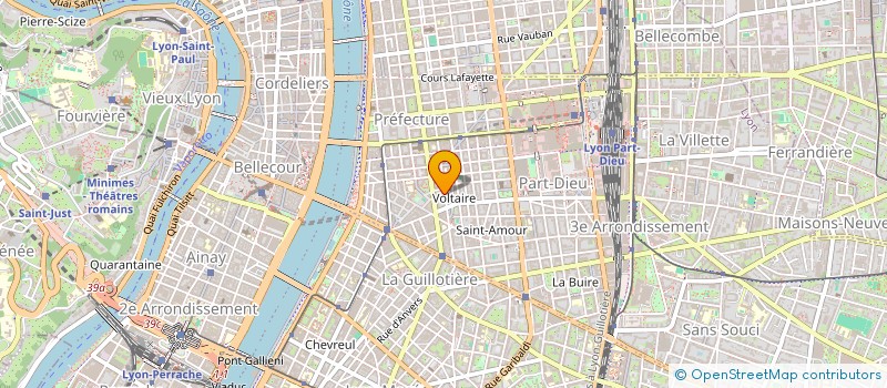 localisation de l'entreprise ELSEWHERE SCT  LYON