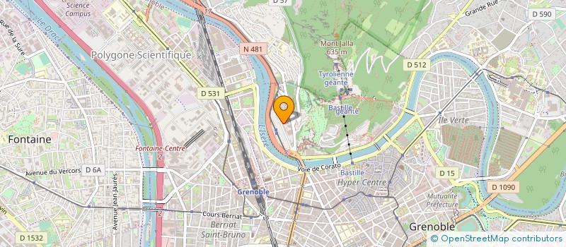 localisation de l'entreprise ELSHOPO  GRENOBLE