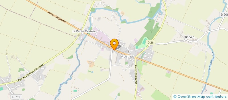 localisation de l'entreprise ELSI à MORTREE