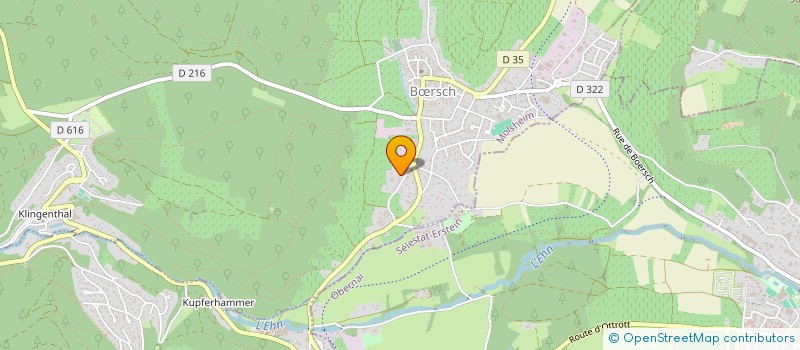 localisation de l'entreprise ELSI  BRSCH