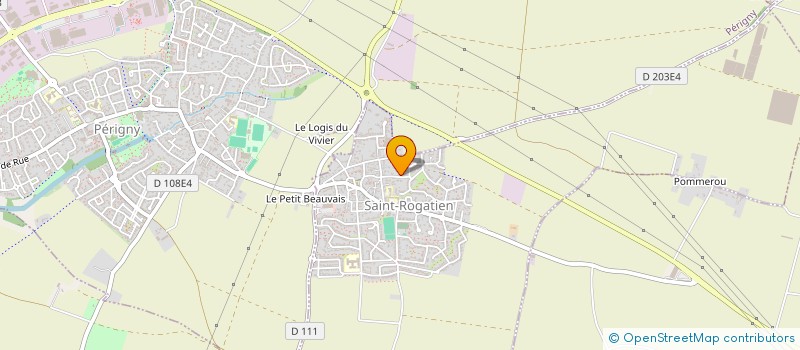 localisation de l'entreprise ELSMAR  SAINT-ROGATIEN