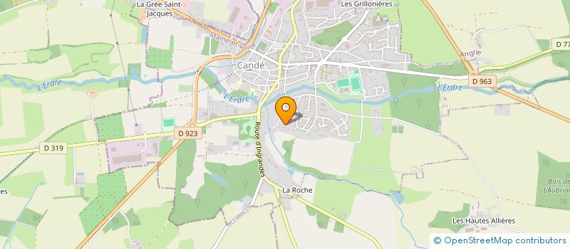 localisation de l'entreprise ELSODECO  CANDE