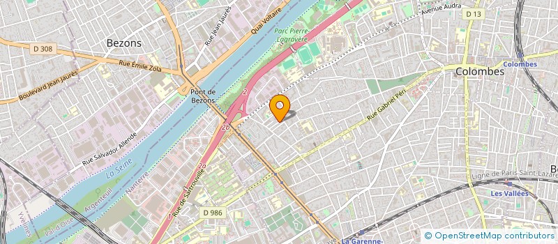 localisation de l'entreprise ELSREY  COLOMBES