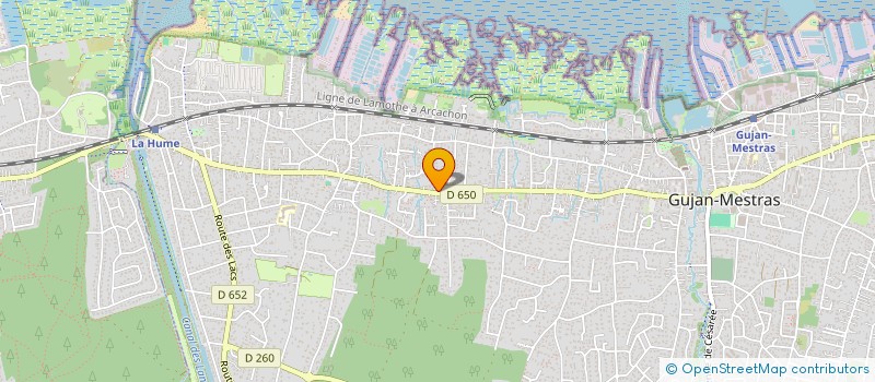 localisation de l'entreprise ELSSA  GUJAN-MESTRAS