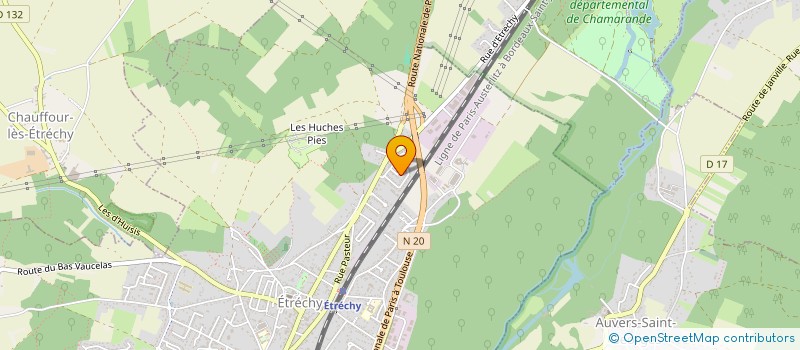 localisation de l'entreprise ELSYGI  ETRECHY