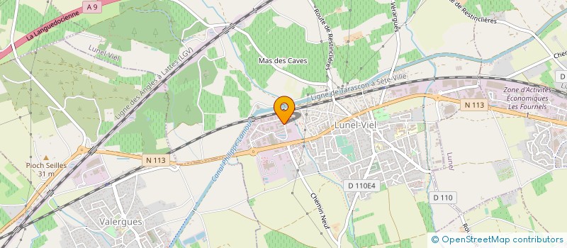 localisation de l'entreprise ELSYS SOLUTIONS  GALLARGUES-LE-MONTUEUX