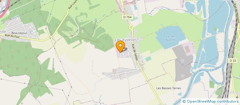 localisation de l'entreprise ELT GALICHET  LES AYVELLES