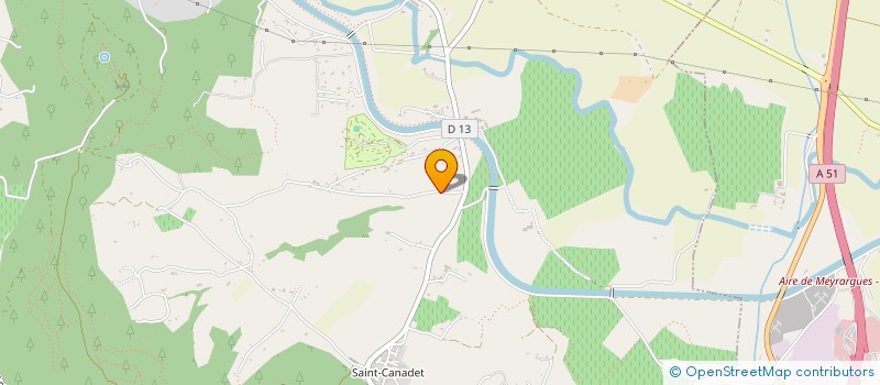 localisation de l'entreprise ELT HOLDING  LE PUY-SAINTE-REPARADE