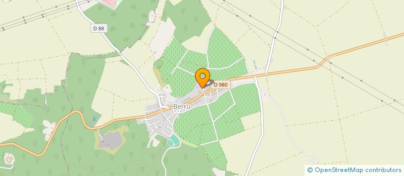 localisation de l'entreprise ELTA DIAG  BERRU