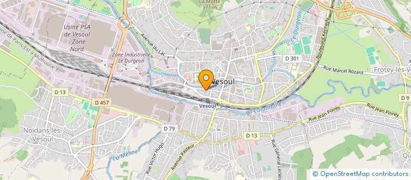 localisation de l'entreprise ELTALAMA à VESOUL