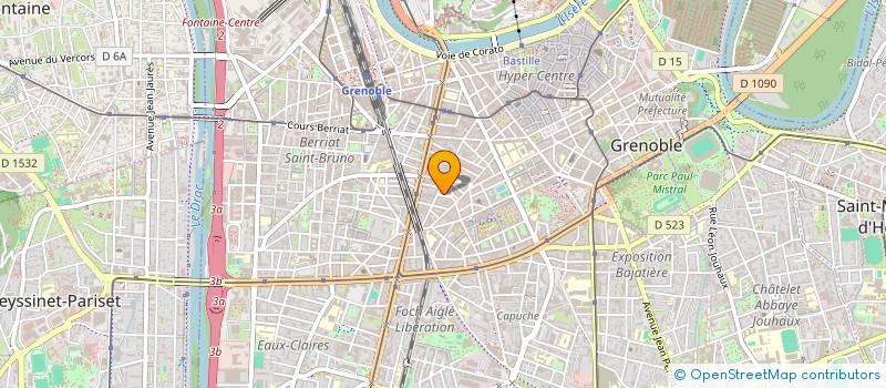 localisation de l'entreprise ELTEC à GRENOBLE