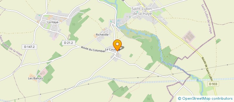 localisation de l'entreprise ELTECH EQUIPEMENTS à SAINT-LUBIN-DE-LA-HAYE