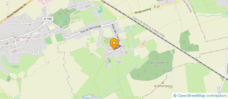 localisation de l'entreprise ELTELEC  RACRANGE