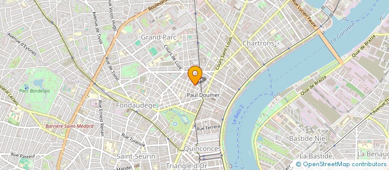 localisation de l'entreprise ELTEMI  BORDEAUX