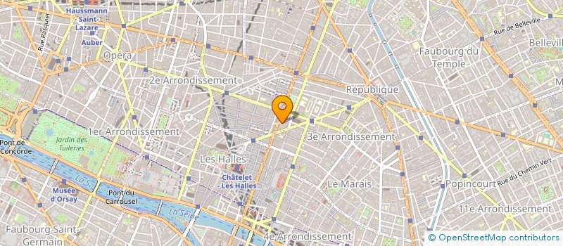localisation de l'entreprise ELTEX à PARIS