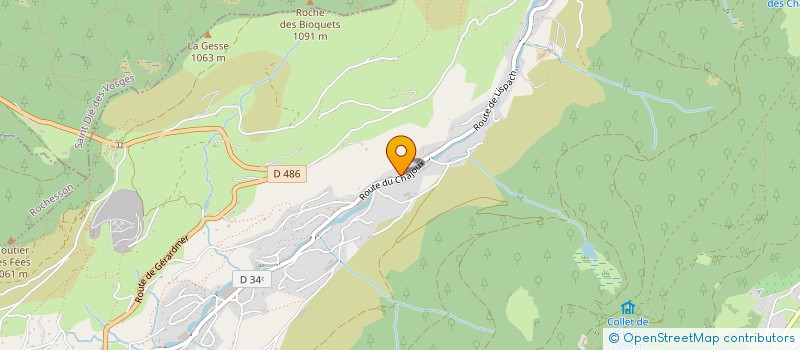 localisation de l'entreprise ELTHIS  LA BRESSE