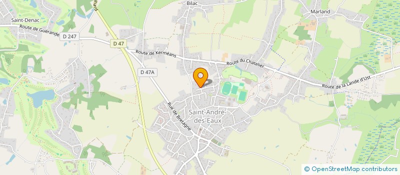 localisation de l'entreprise ELTHOTHI  SAINT-ANDRE-DES-EAUX