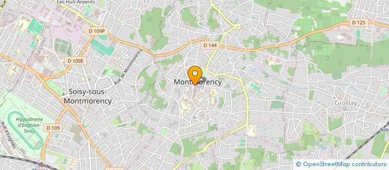 localisation de l'entreprise ELTI à MONTMORENCY