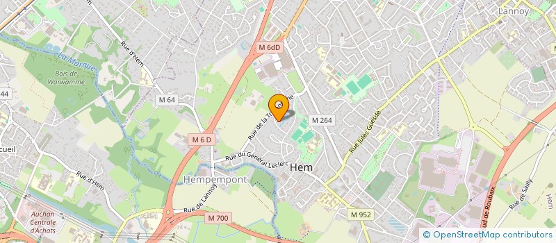 localisation de l'entreprise ELTI à HEM
