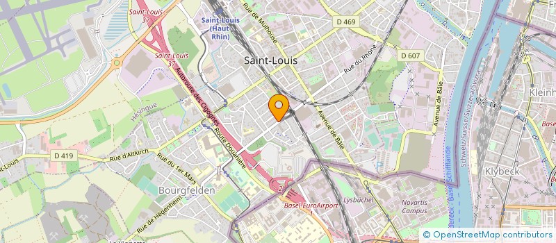 localisation de l'entreprise ELTICO à SAINT-LOUIS