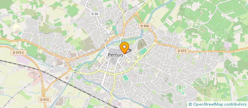 localisation de l'entreprise ELTP  PERTUIS