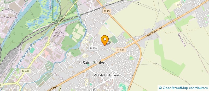 localisation de l'entreprise ELUARD  SAINT-SAULVE