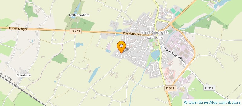 localisation de l'entreprise ELUARD EXPERTISE - CONSEIL & AUDIT  SAINT-GEORGES-SUR-LOIRE